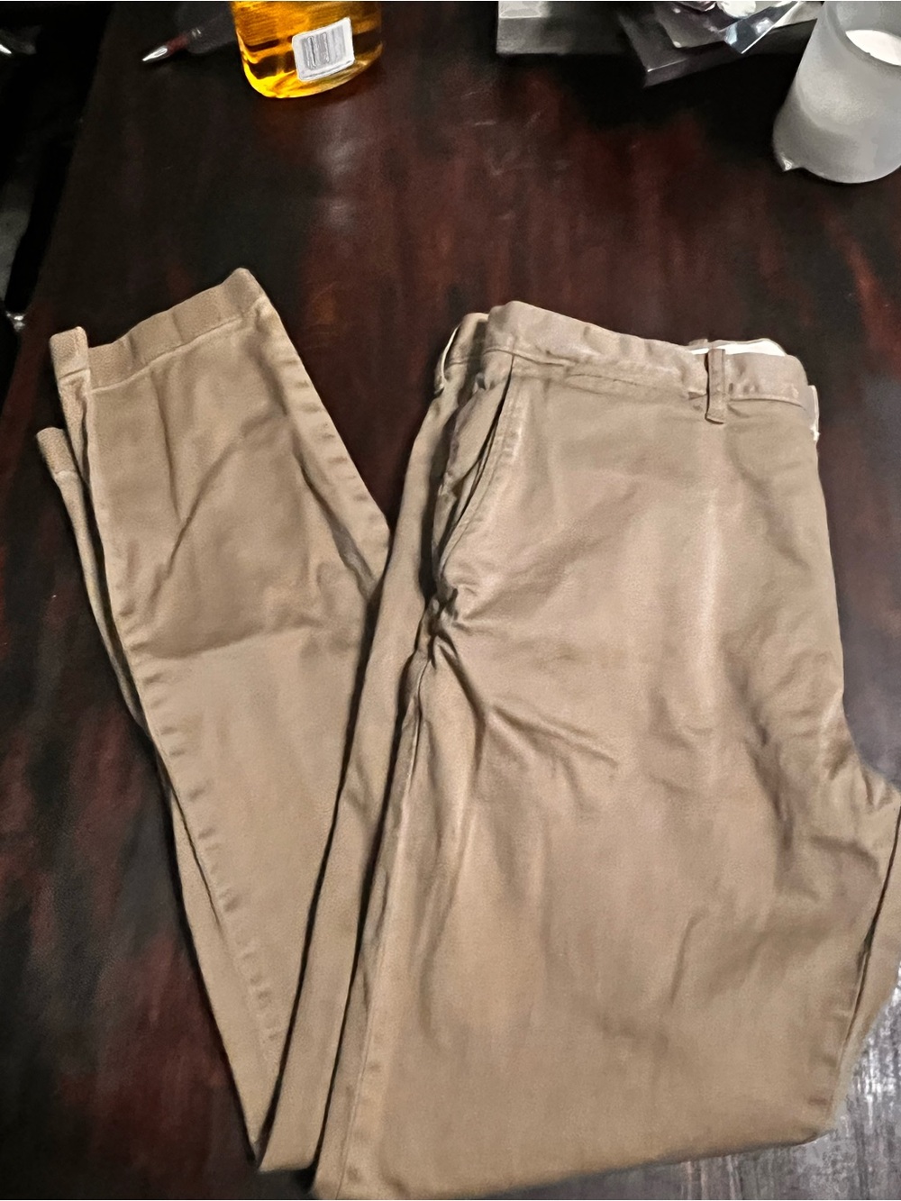 J. Crew Men's Chino Pants in Khaki Tan